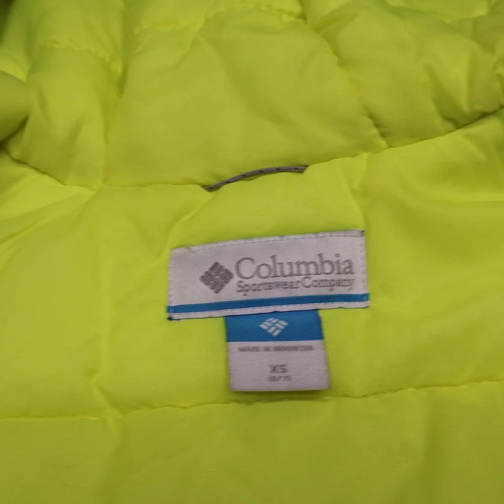 Columbia Jacket Boys XS 6/7 Grey Lightning Lift II Insulated Puffer Ski Snow